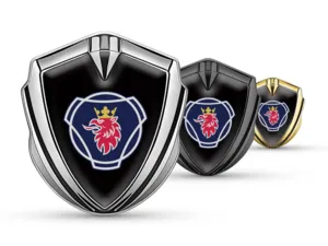 Scania Emblem Silicon Badge Tuning Style Shiny Top